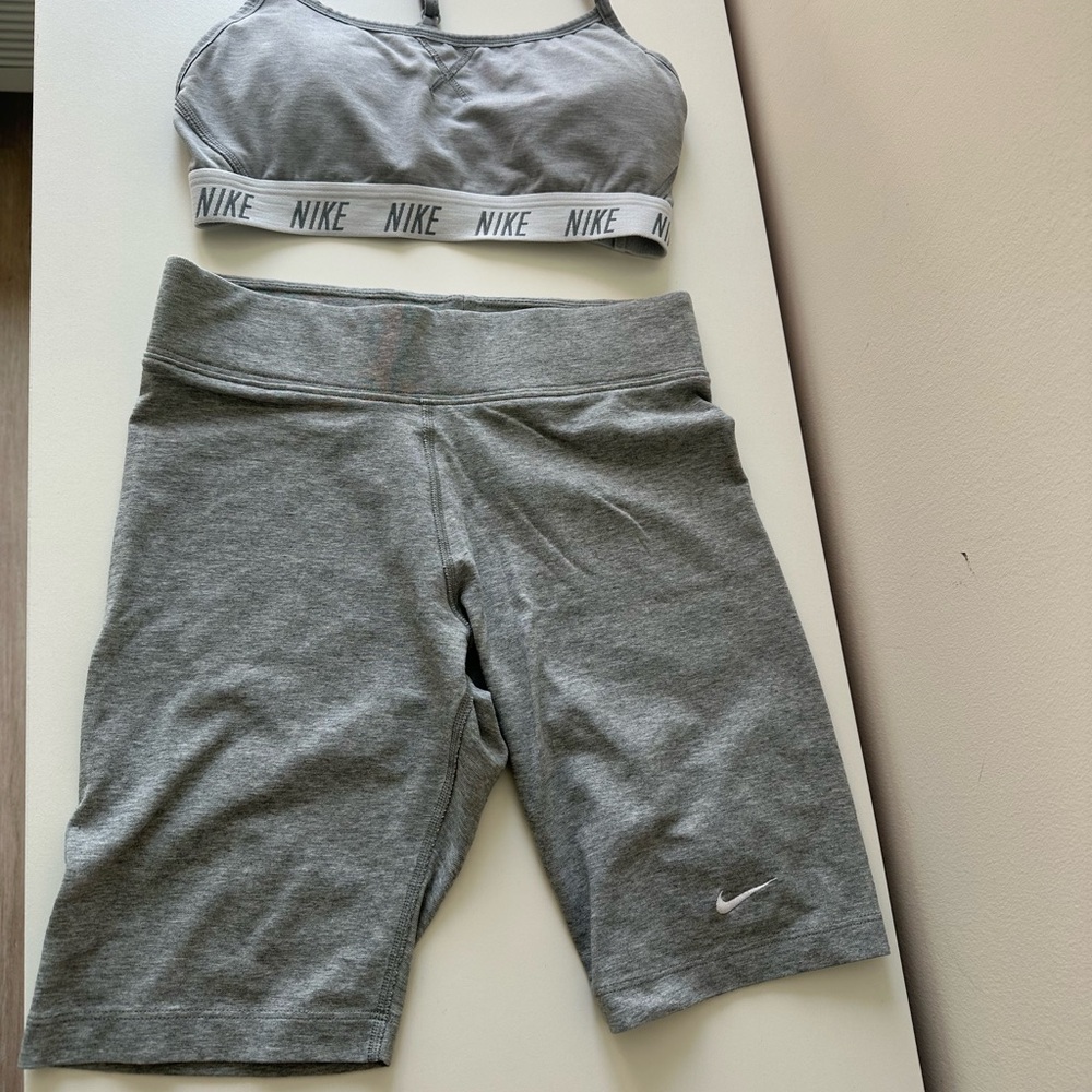 Nike Gray Sportswear Set